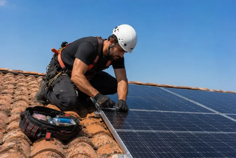 Maintenance et monitoring de panneaux solaires à Bessières