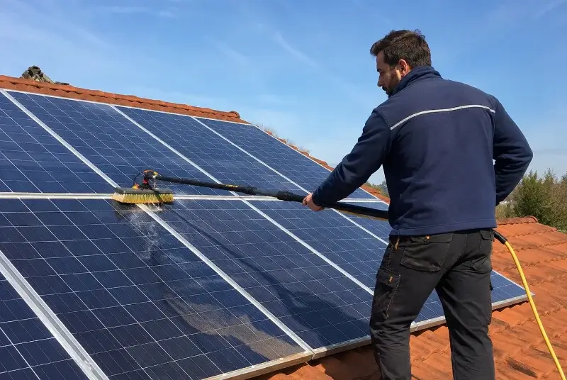 Nettoyage et entretien de panneaux solaires à Bessières